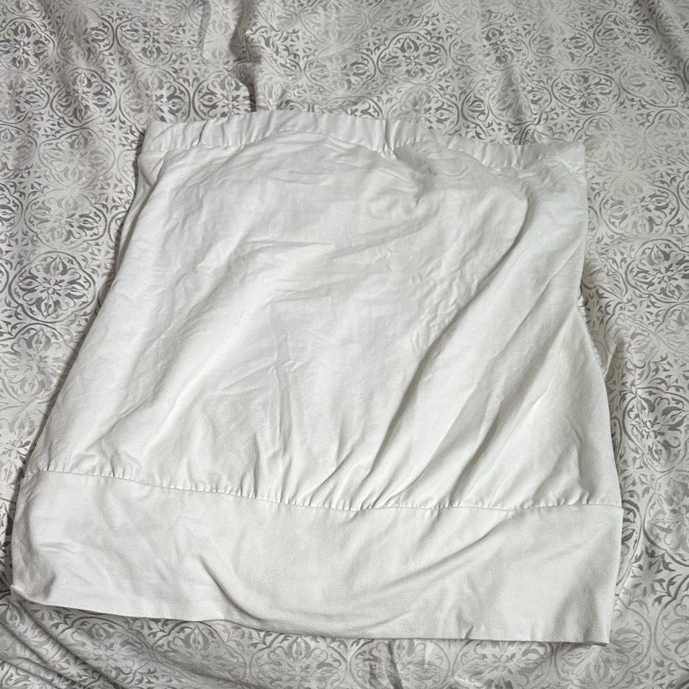 New Boston Proper, White Strapless Top